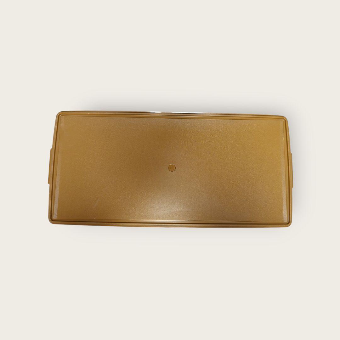 タッパーウエア スーパーロング 4個セット まとめ売り 衣類収納 蓋つき 中古