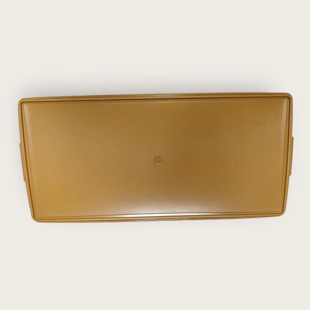 タッパーウエア スーパーロング 4個セット まとめ売り 衣類収納 蓋つき 中古