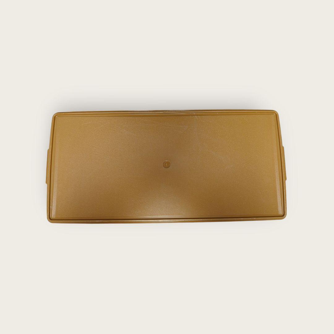 タッパーウエア スーパーロング 4個セット まとめ売り 衣類収納 蓋つき 中古