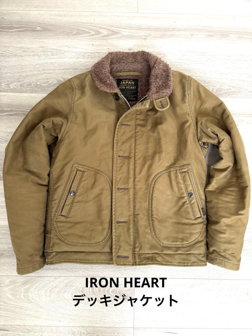 たーぼー様　IRON HEART N1デッキジャケット　M