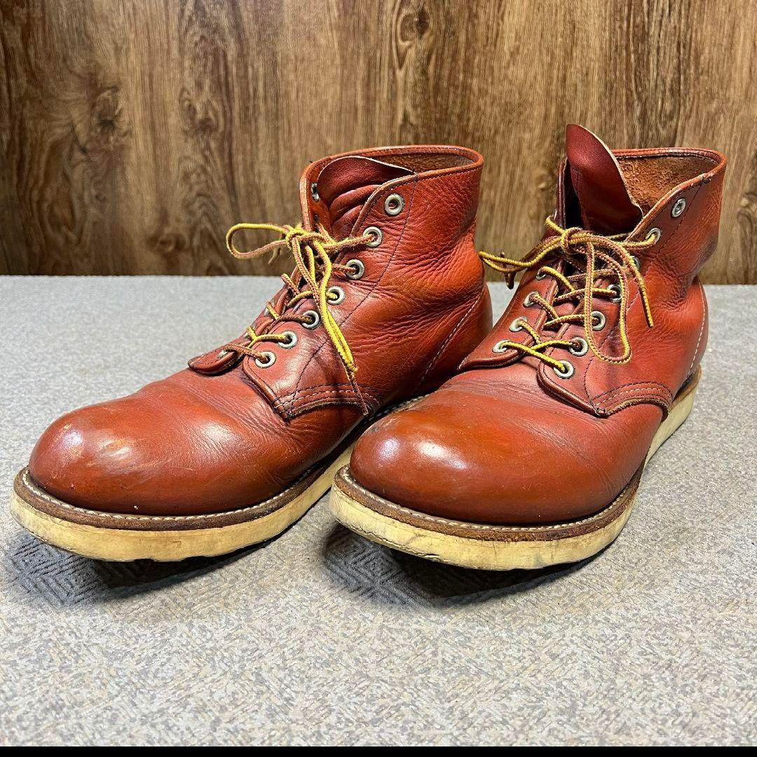 G098 レッドウィング 27cm 8166 赤茶 ブーツ redwing