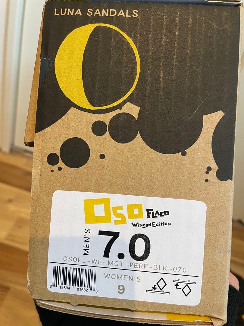 ルナサンダル オソフラコ ウィングド エディション 25.0