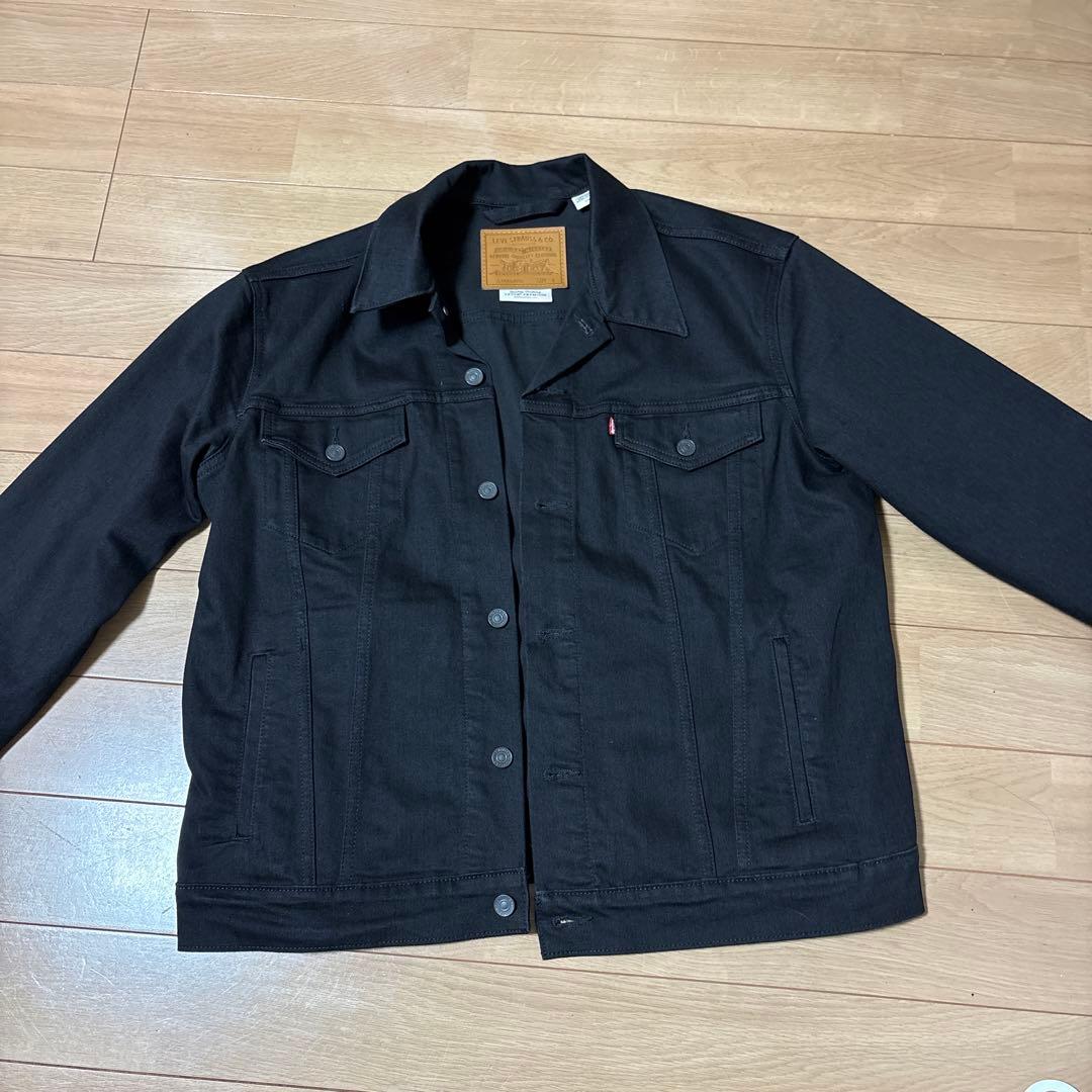 LEVI'S ブラック デニムジャケット L