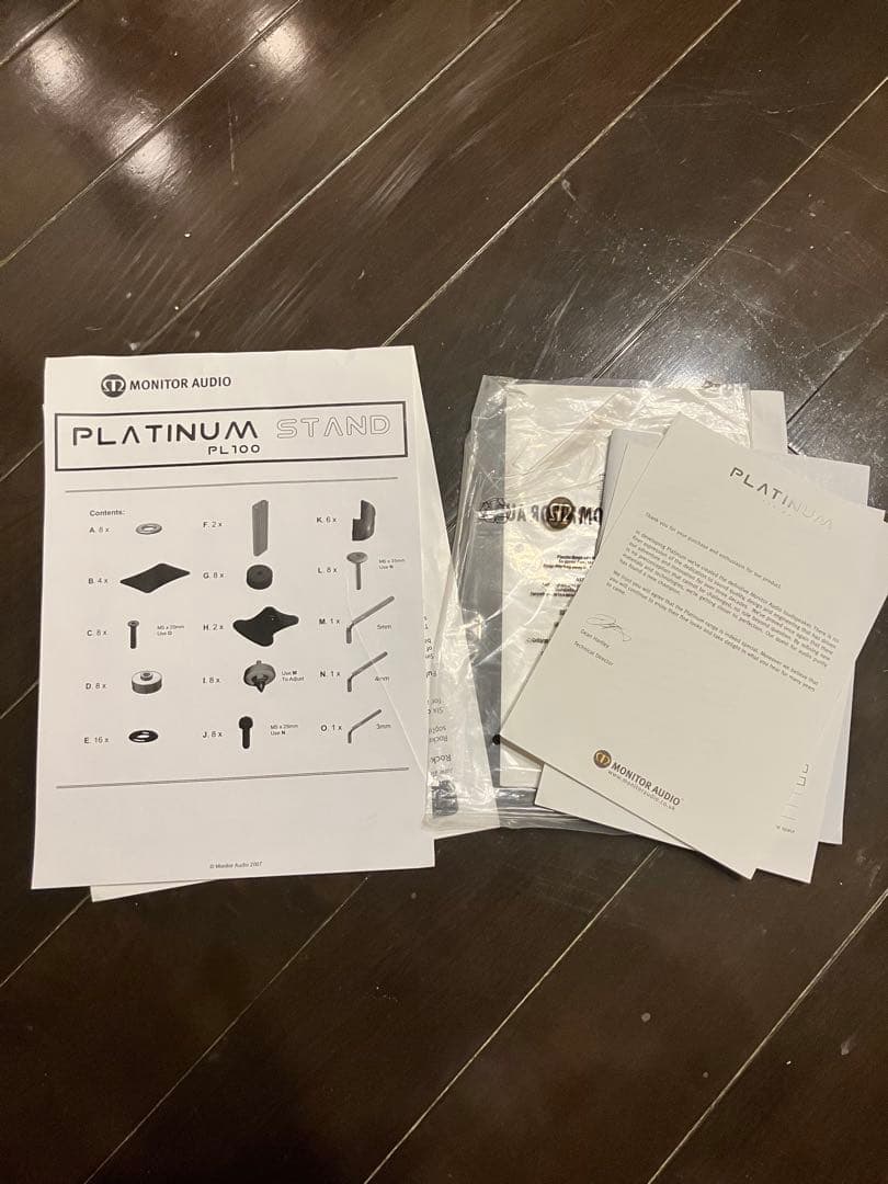 Monitor Audio スピーカー・スタンド付き