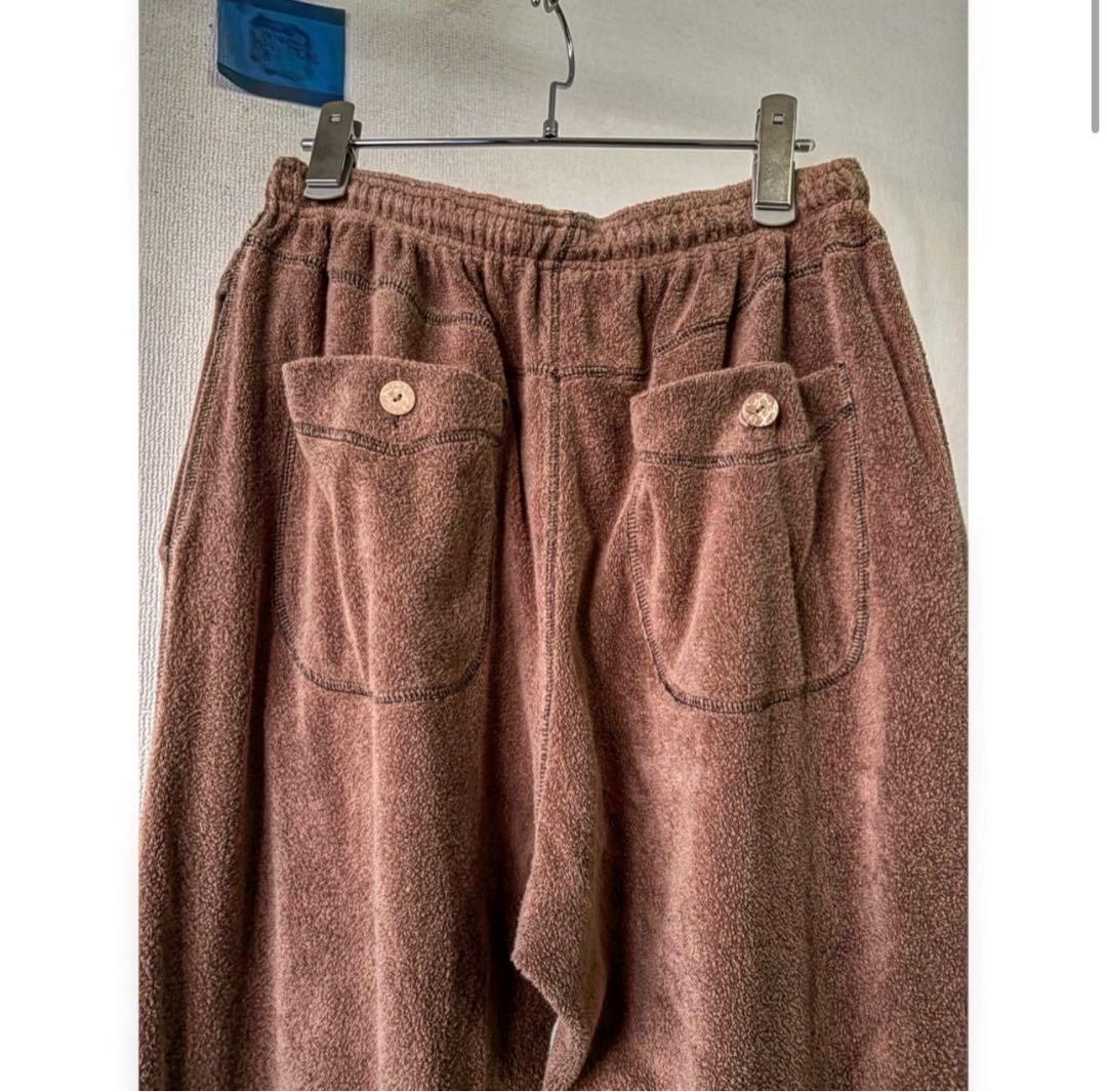 希少 vintage dezert デザート パイル地 タオル地 ワイドパンツ