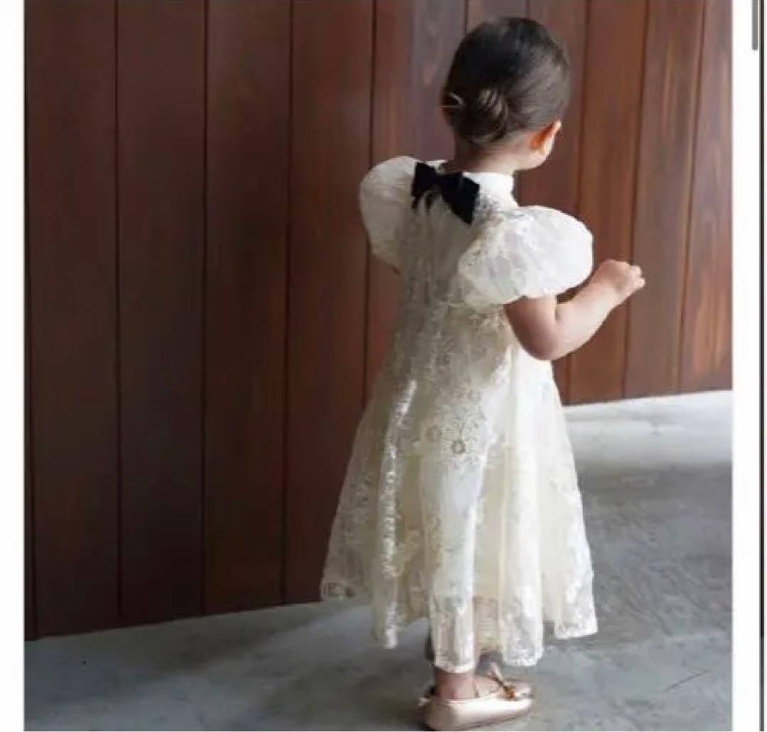 110㌢ 新品未使用 acka. lace flare dress