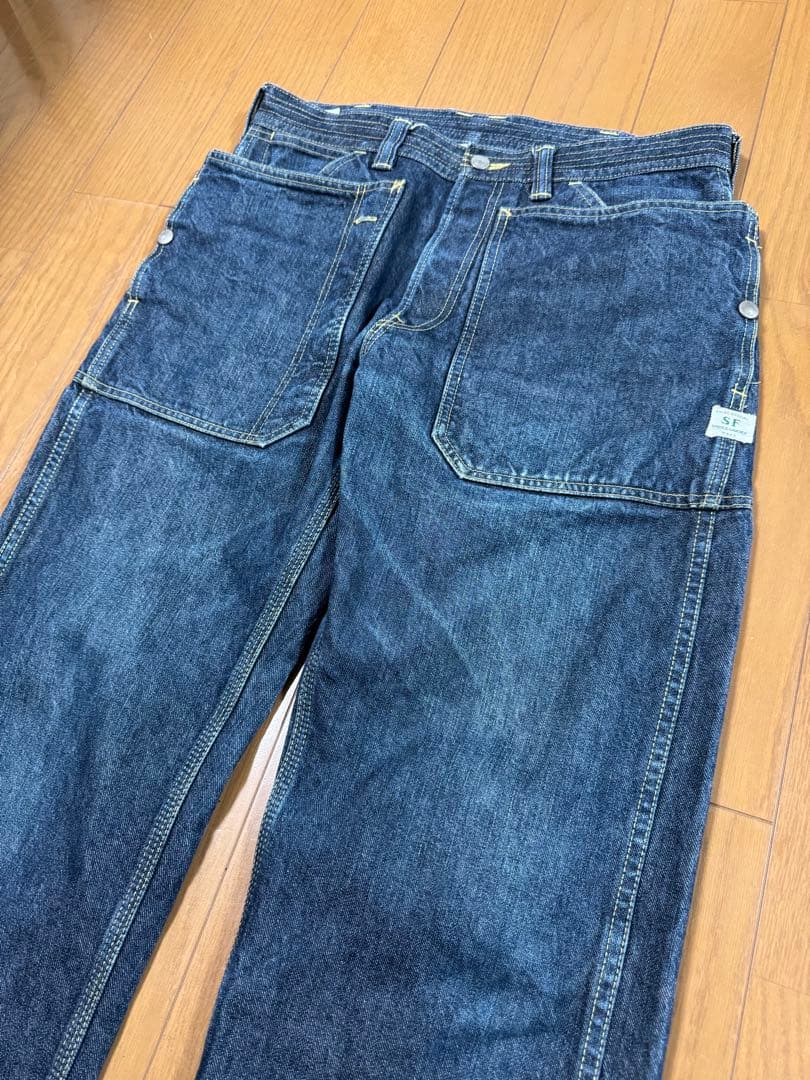 SASSAFRAS フォールリーフパンツ