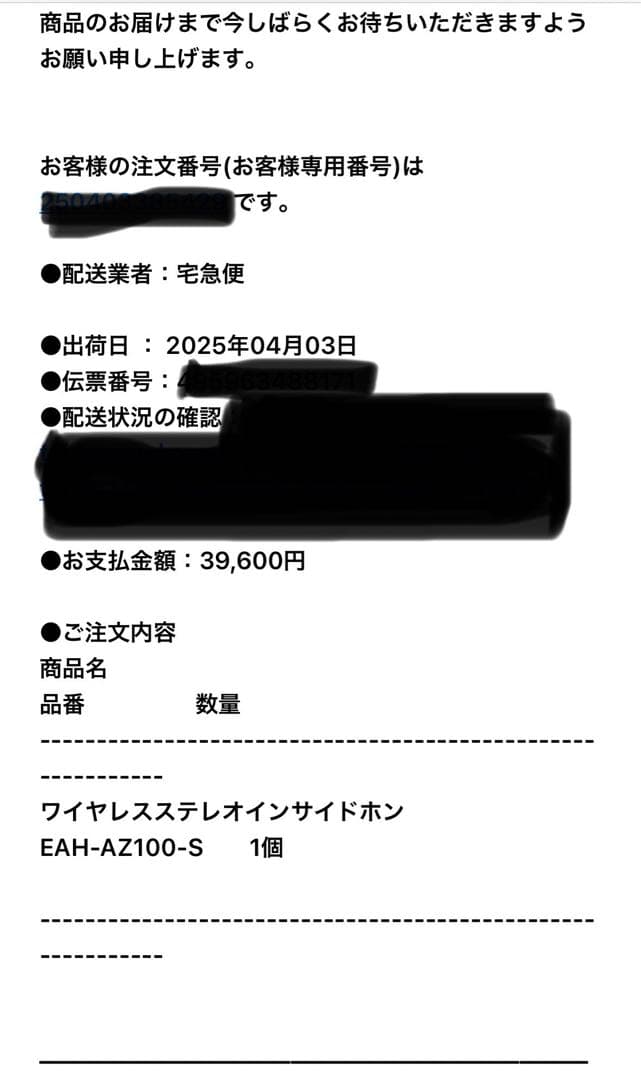 少しの間セールします。Technics AZ100 ワイヤレスイヤホン