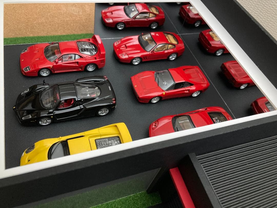 ミニカー用ジオラマ：1/43 ショールーム＆ガレージⅠ／希少モデル！