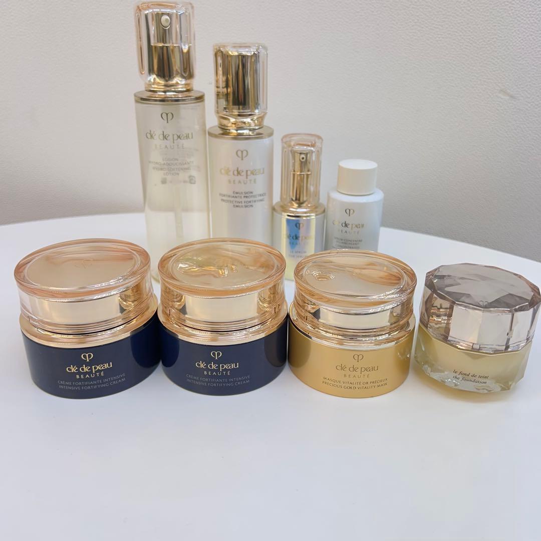 【クレ・ド・ポー ボーテ】空容器 8点セット【美容液 空瓶】クレドポー