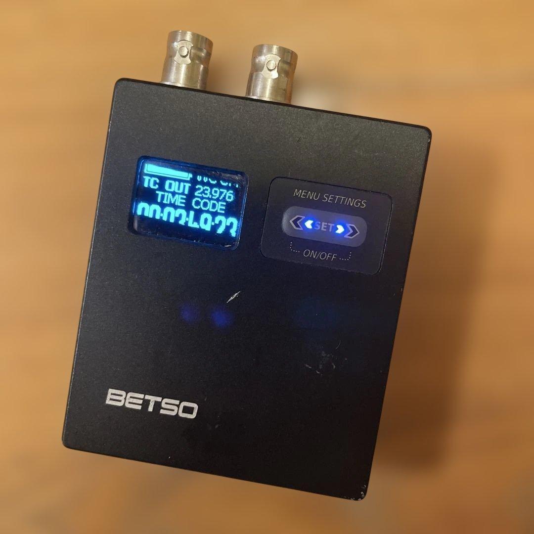 BETSO SBOX-1N タイムコードジェネレーター ケース付 ①