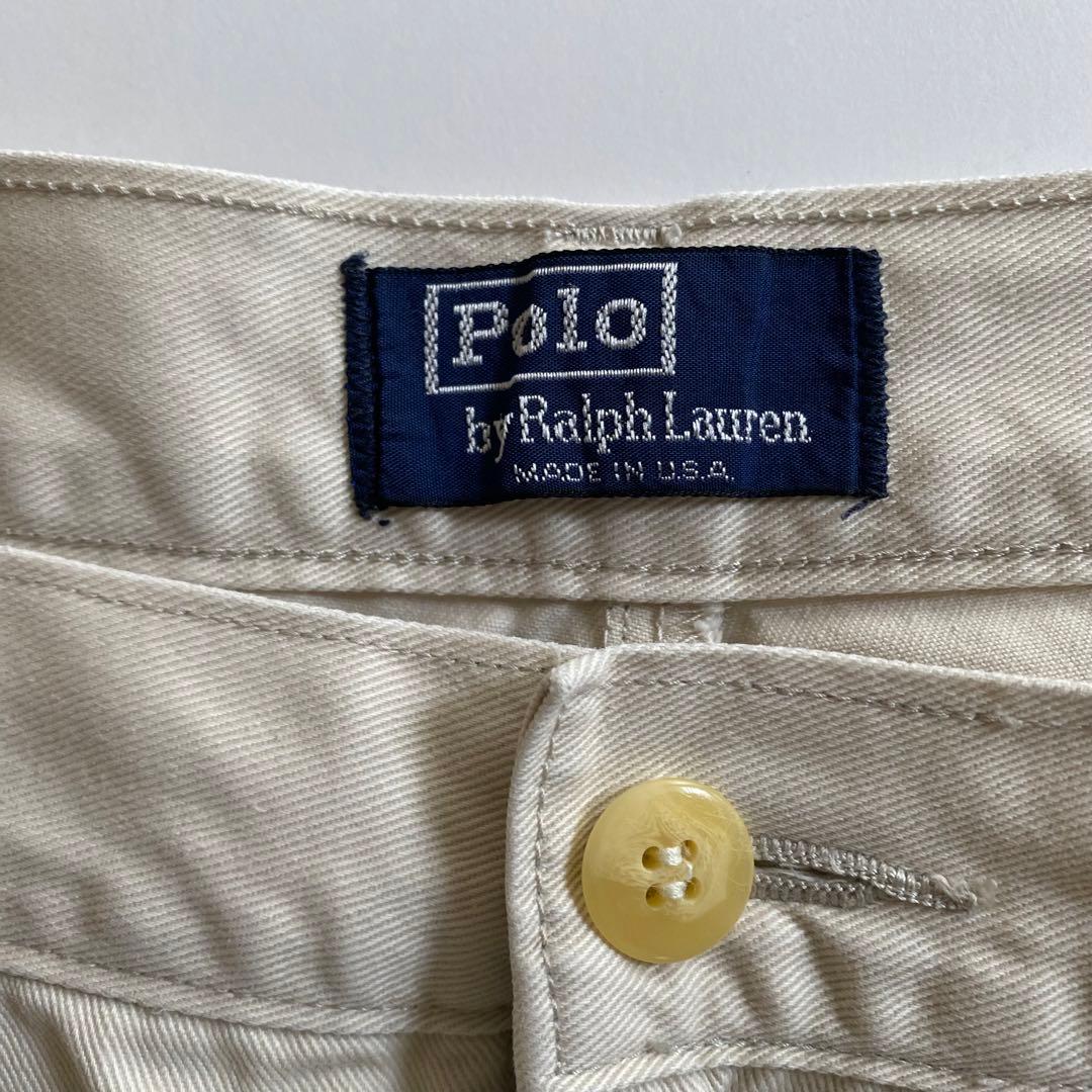 USA製 ポロラルフローレン ポロチノ 初期型 アンドリュー ツータック