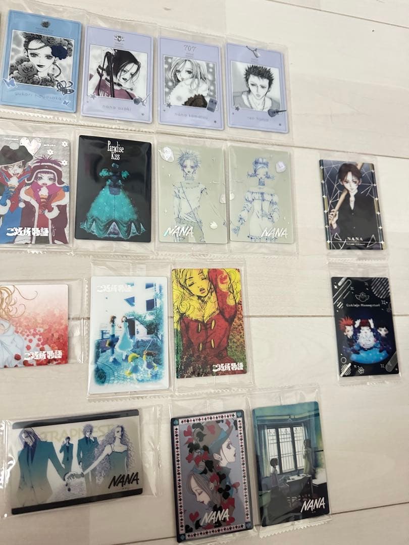 矢沢あい ツインウエハース メタリックプラカード コンプリート バラ売り可