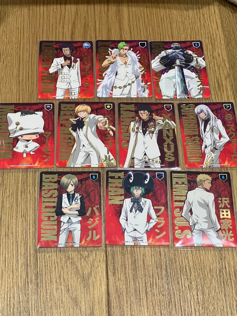 家庭教師ヒットマンREBORN! CCG ヴァリアー３２枚➕おまけ