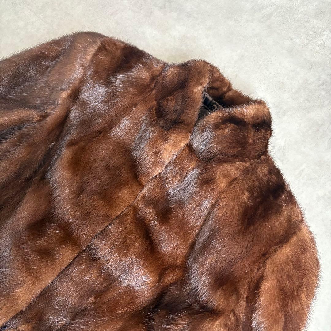 mink fur coat vintage ミンク リアルファー 高級 11号
