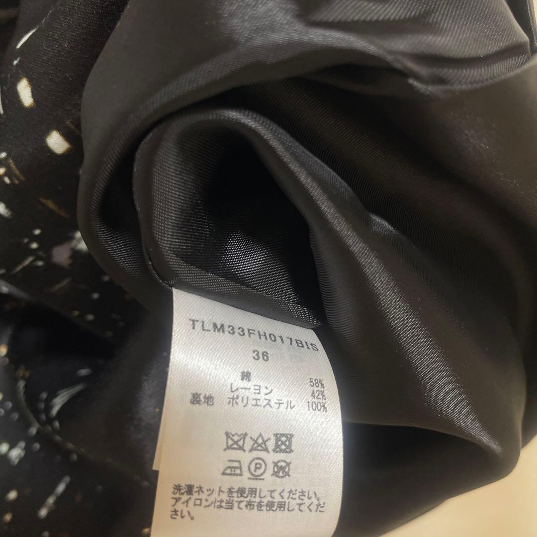 新品　TELMA ワンピース　ブラック