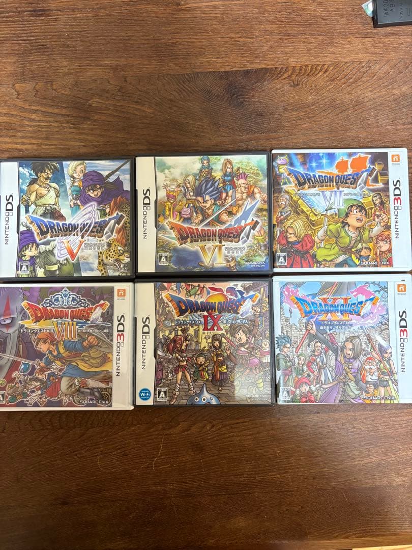 ドラゴンクエストシリーズ ソフト6本セット