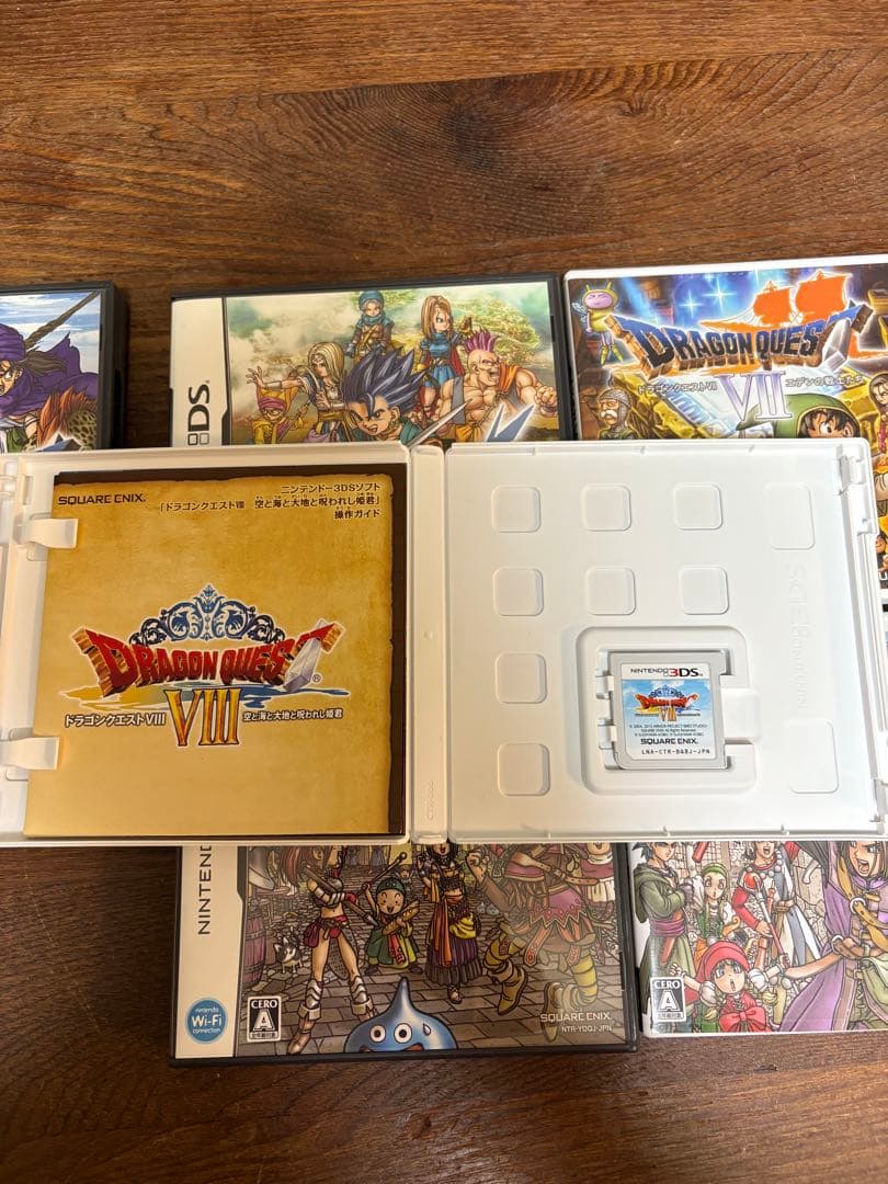 ドラゴンクエストシリーズ ソフト6本セット