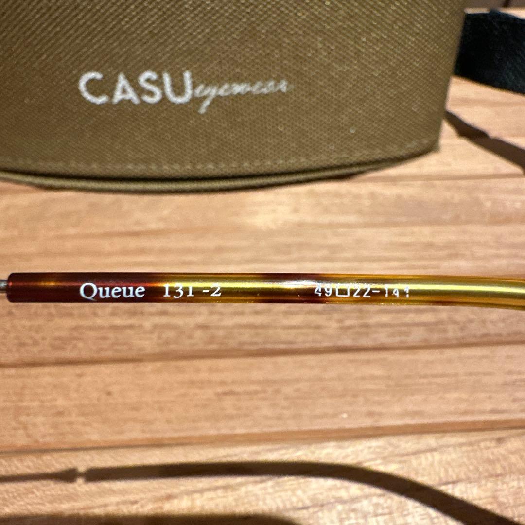 CASU eyewear／Queue 131／Demi x Silver