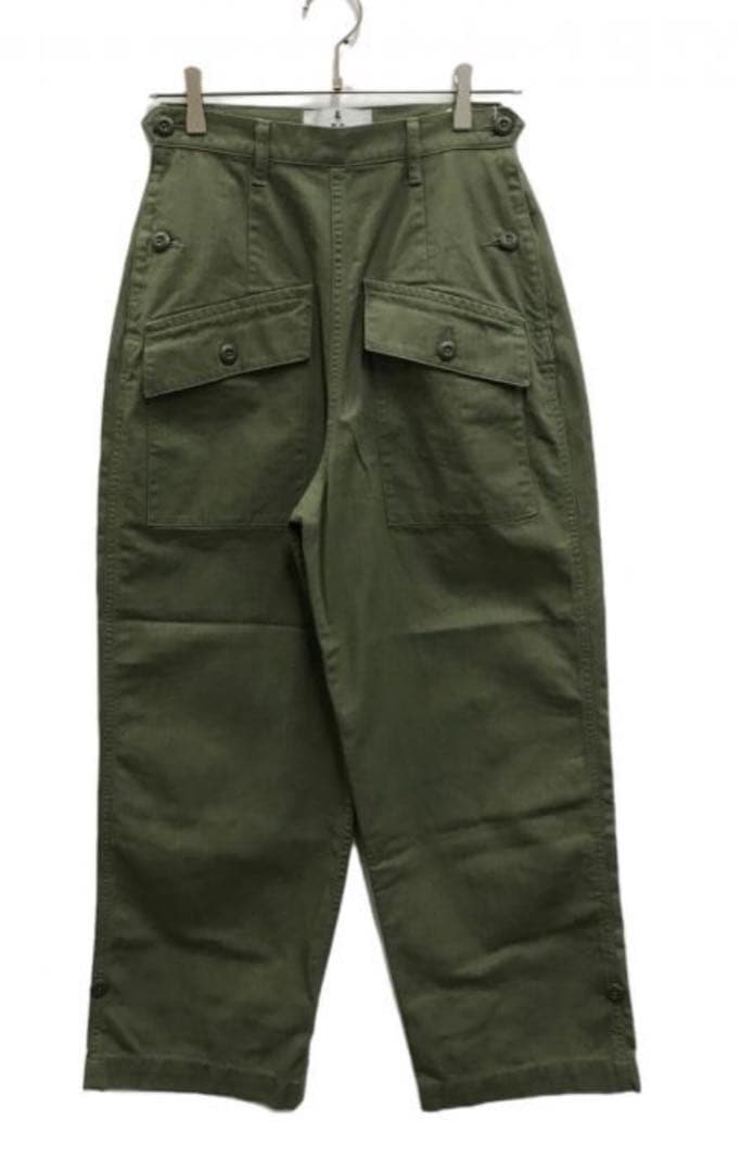 新品　ミリタリーユーティリティパンツ　カレンソロジー　カーキ　&RC