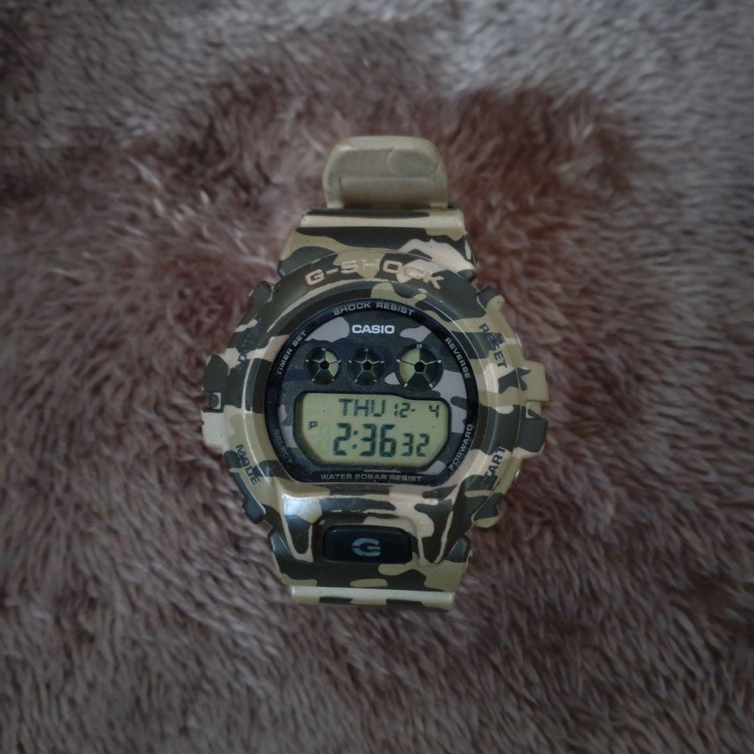 CASIO G-SHOCK 19/レア迷彩デジタル腕時計