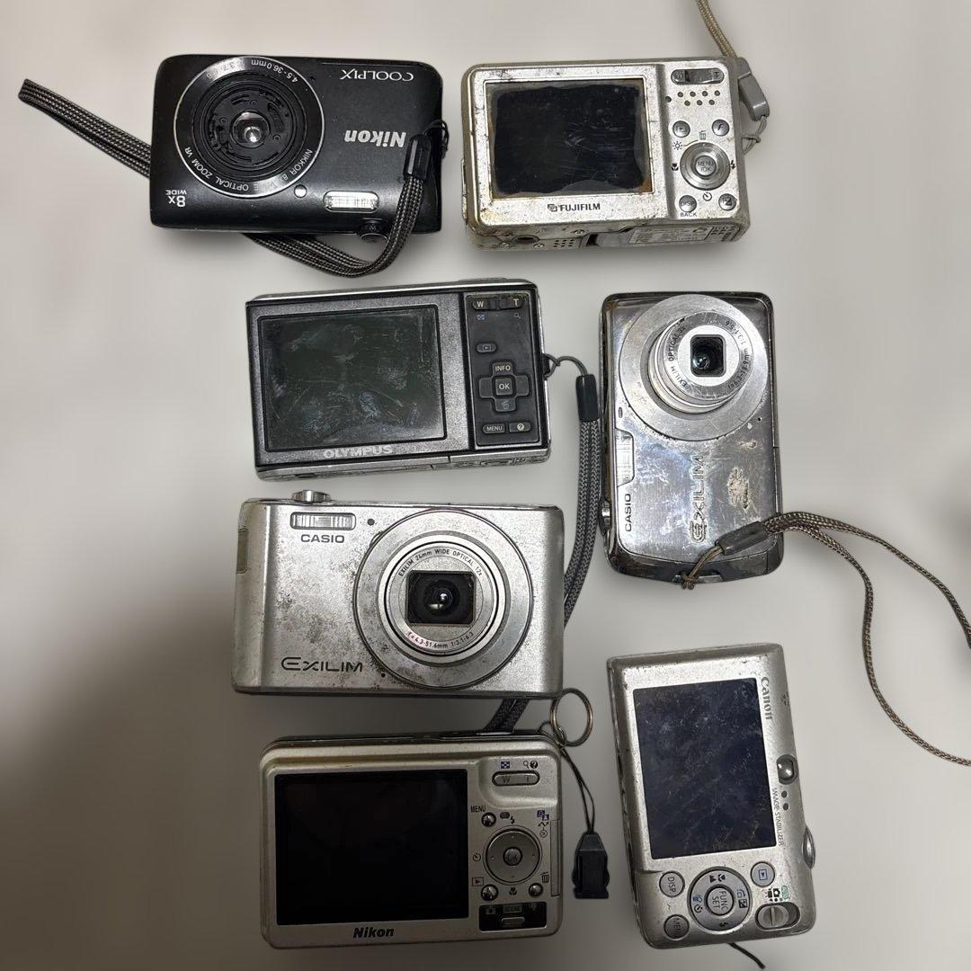 デジタルカメラセット Fujifilm Nikon Olympus Casio