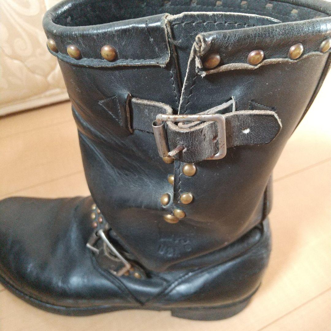 80s 90s ビンテージ 黒タグ チペワ エンジニアブーツ カスタム 28cm