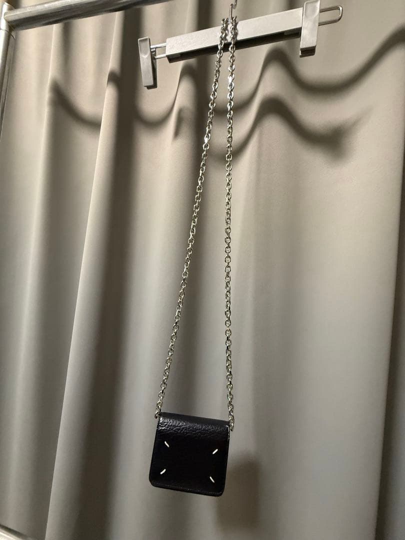 MAISON MARGIELA チェーンウォレット ブラック