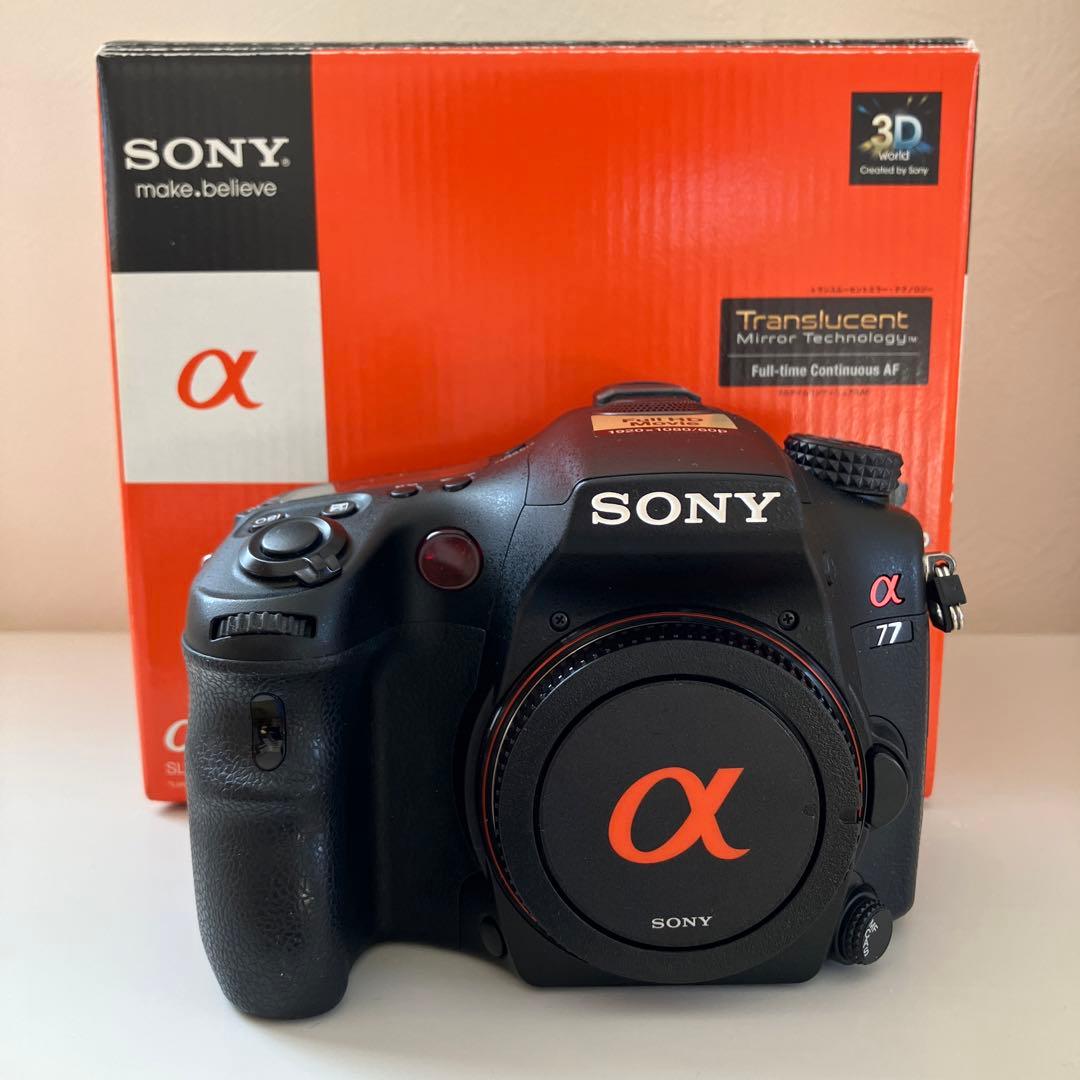 [美品]SONY α77 SLT-A77V