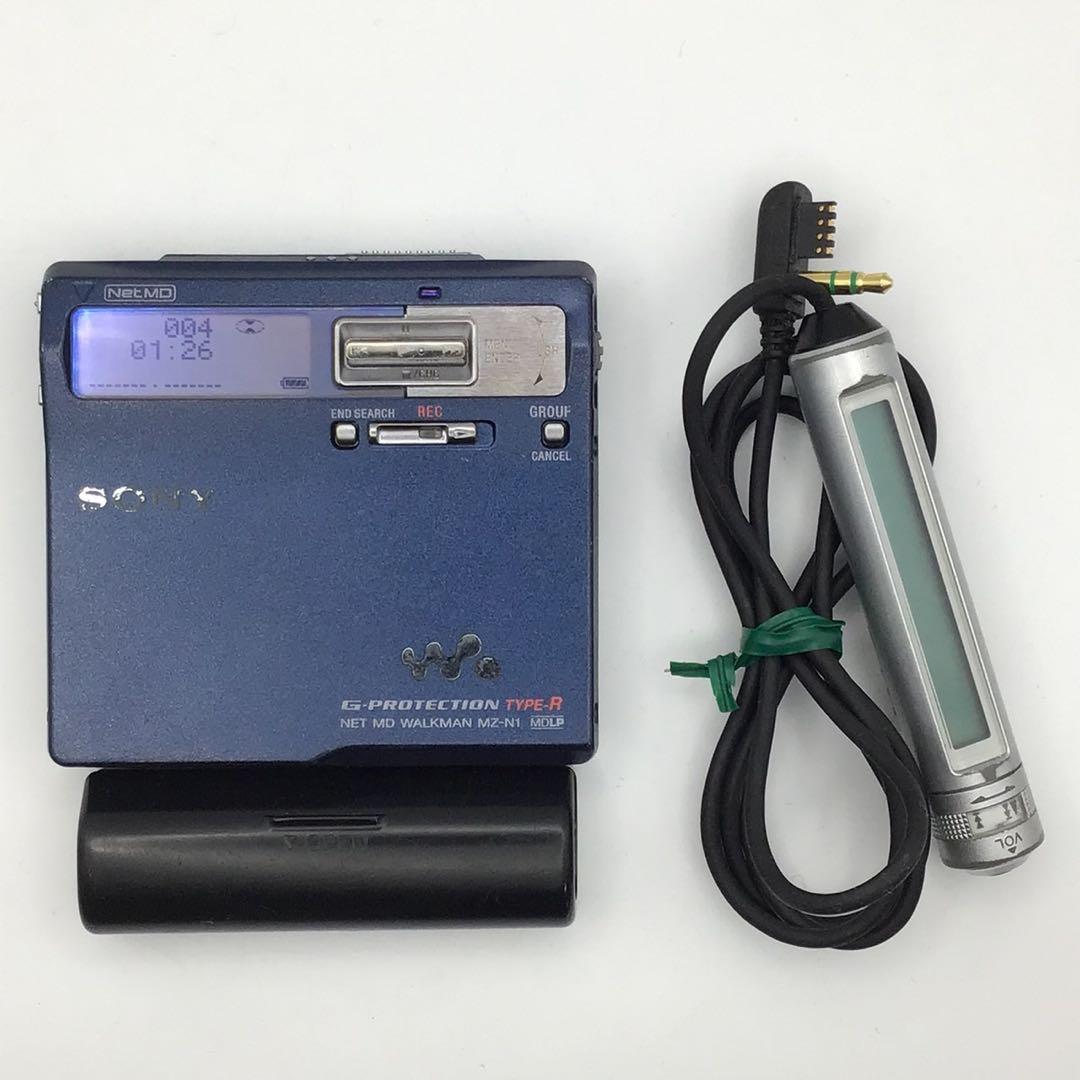SONY MZ-N1 MD WALKMAN ソニー MDウォークマン ブルー