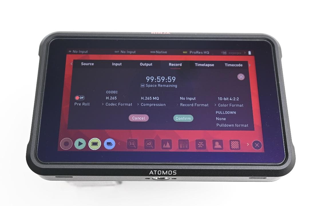 Atomos Ninja V、SONY 2TB SSD、アクセサリーセット
