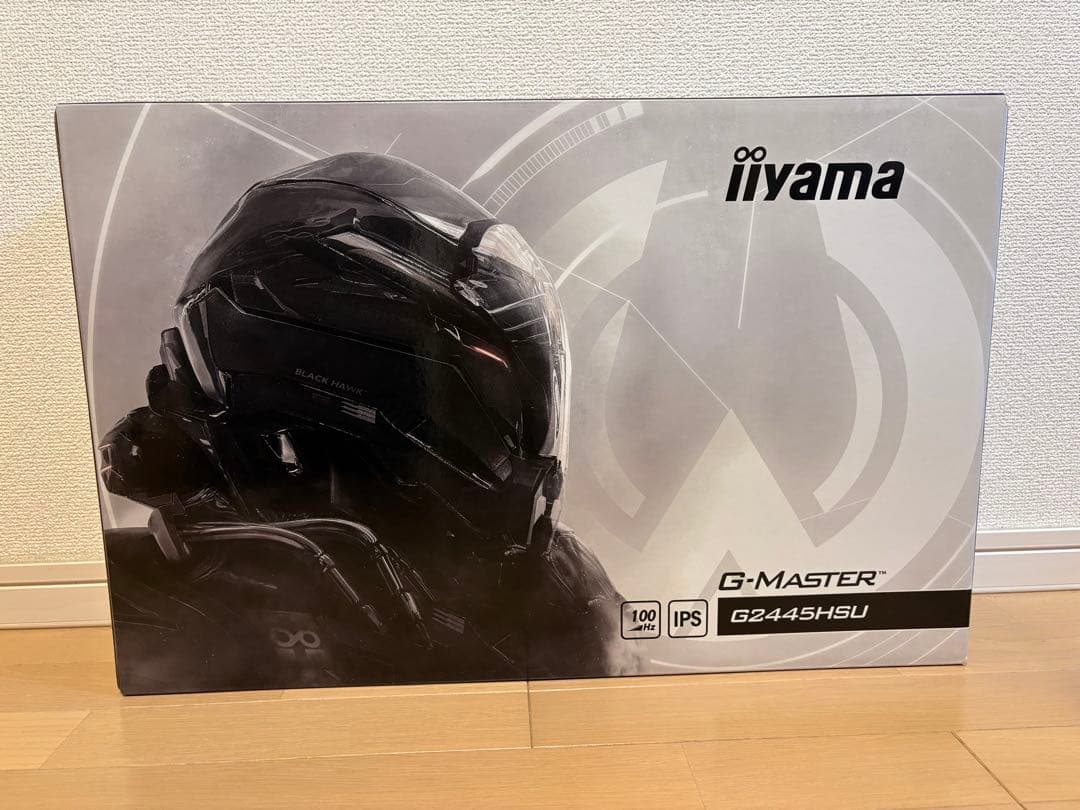 ディスプレイ・モニター本体 iiyama G-MASTER G2445HSU BLACK HAWK