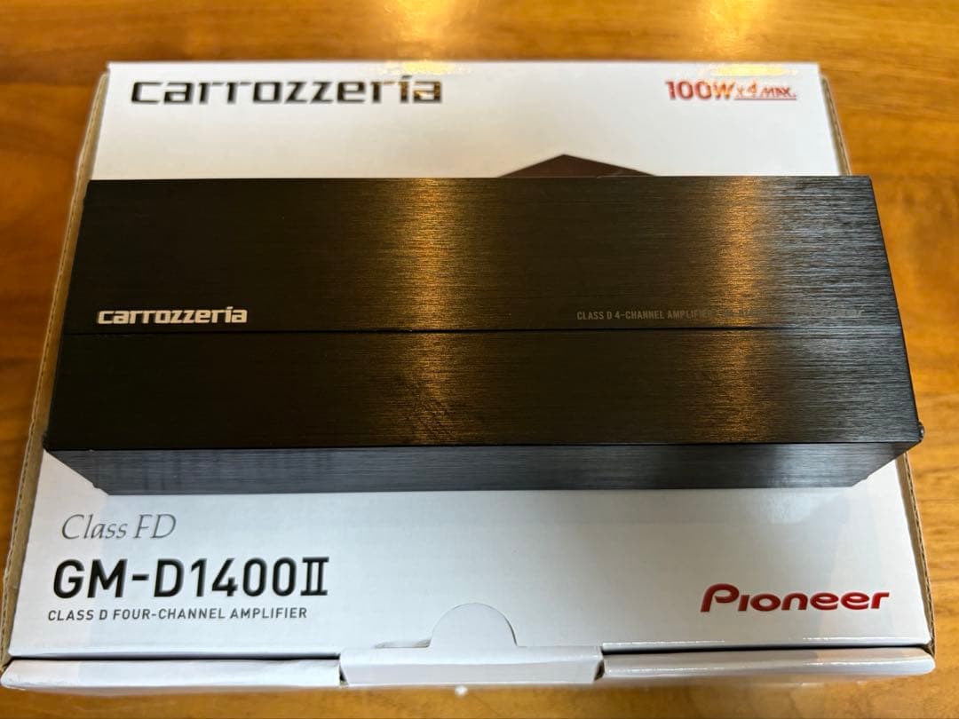Pioneer carrozzeria GM-D1400II アンプ