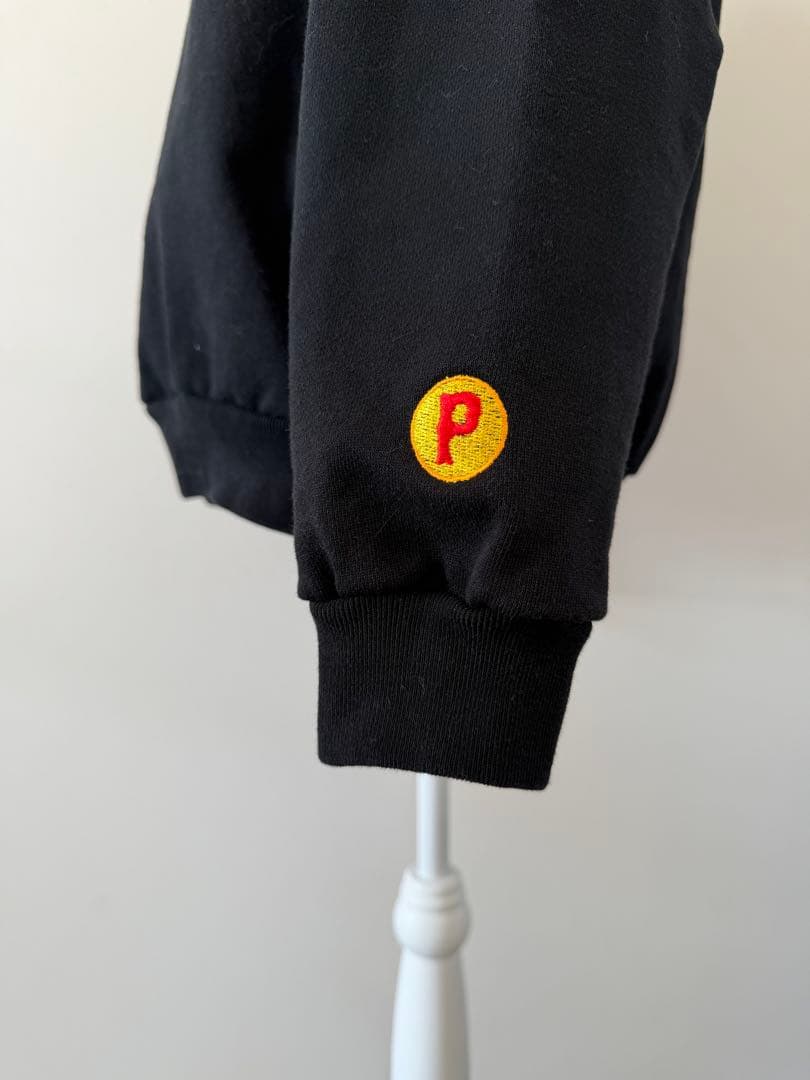 値引き中【美品】PORKCHOP 裏起毛クルーネックスウェット ブラックM