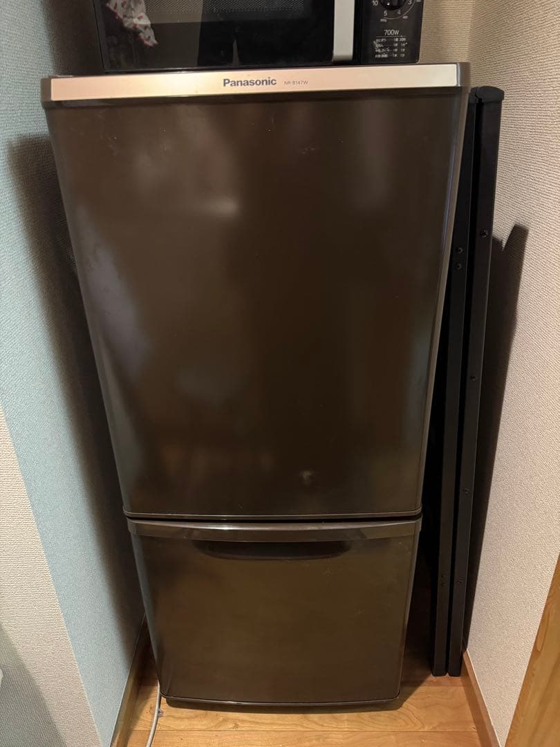 Panasonic NR-B147W 冷蔵庫 ダークブラウン