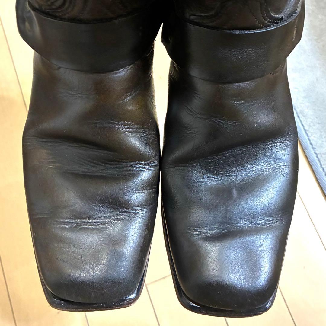 茶芯リングブーツ