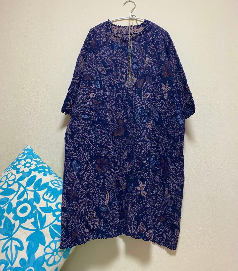 ババグーリ　2021SS　ジャワフラワー　チュニック　ババグーリ