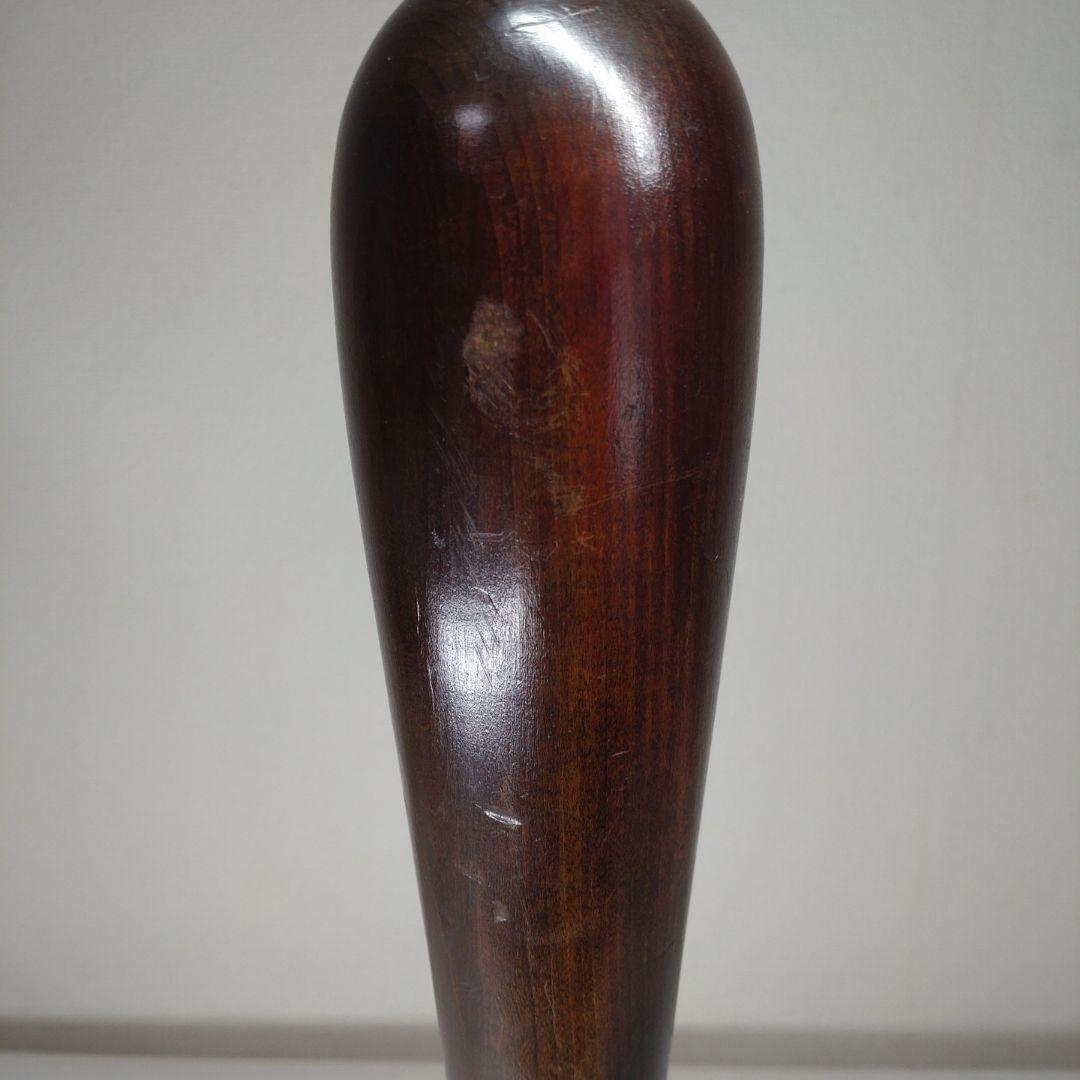 昭和初期 三越特製 木製 電気スタンド 高さ約58cm／照明器具