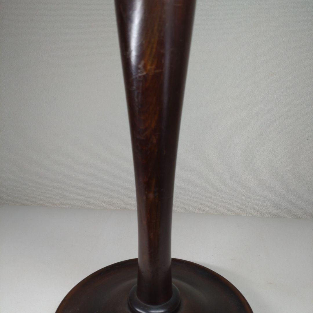 昭和初期 三越特製 木製 電気スタンド 高さ約58cm／照明器具
