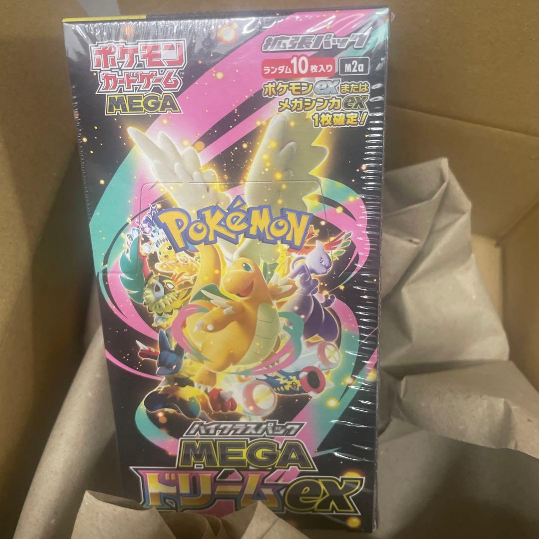 ポケモンカードゲーム　MEGA ハイクラスパック　MEGAドリームex BOX