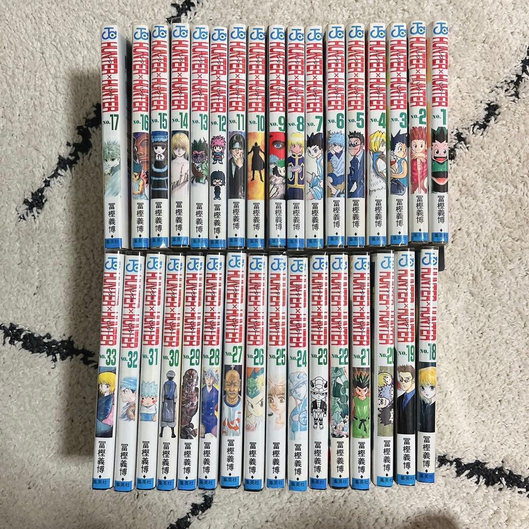 HUNTER×HUNTER 漫画本　34冊まとめ売り　ハンターハンター