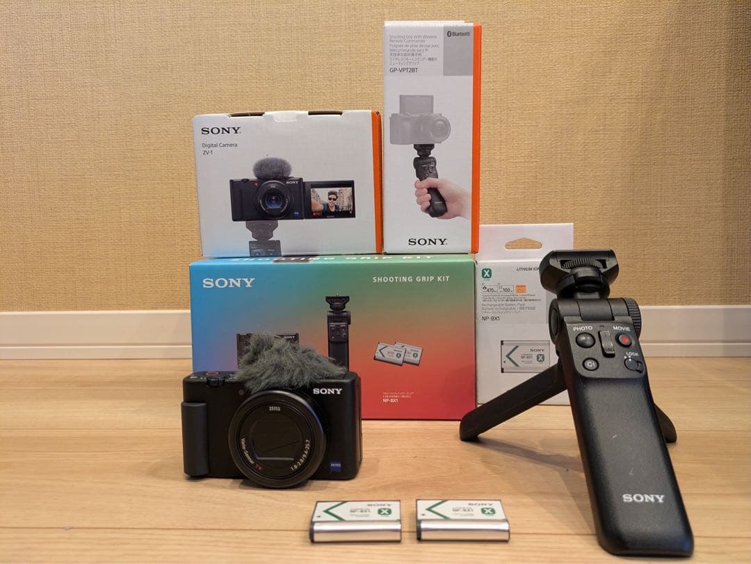【ブイログ初心者向け！】SONY ZV-1 グリップキット