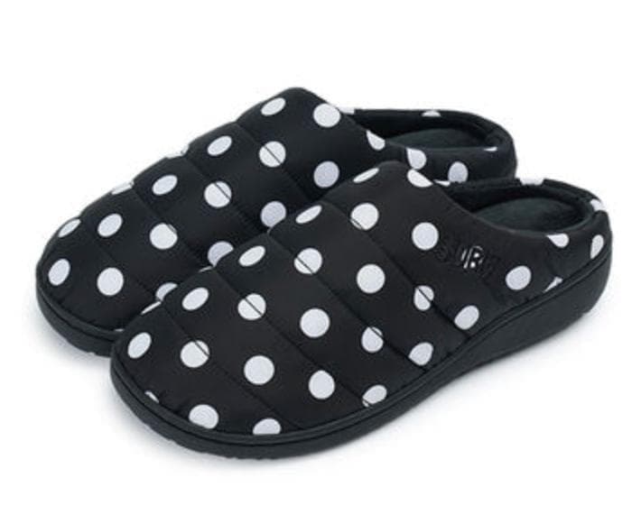 やまと！SUBU F-LINE DOTS サンダル ブラック ドット１