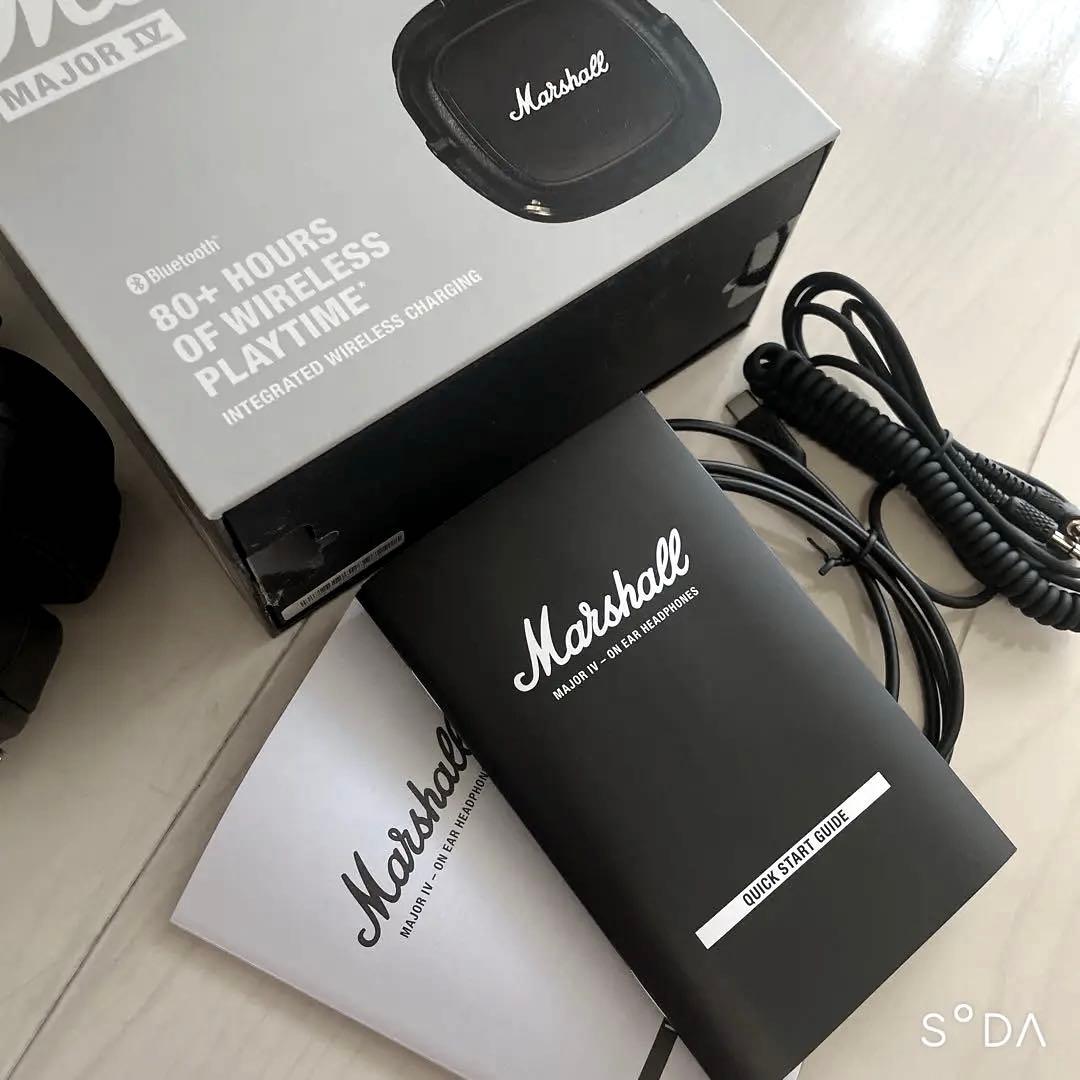 Marshall Major IV ワイヤレスヘッドフォン☆国内正規品未使用美品