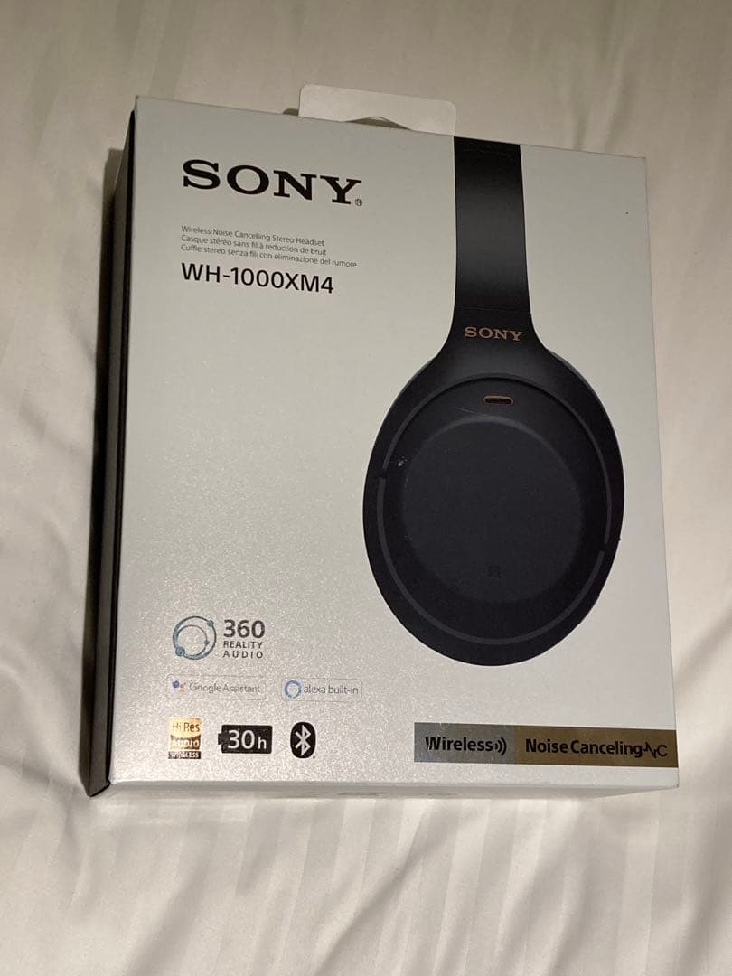 新品未使用　SONY WH-1000XM4 ワイヤレスヘッドホン