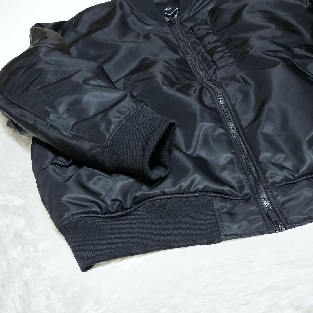 未使用級✨️UNIQLO +J ハイブリッドダウンオーバーサイズMA-1ブルゾン