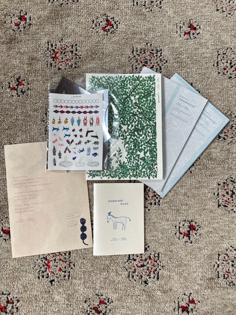 ミナペルホネン　ぺぱぷんたす　ぺぱぺるぼっくす