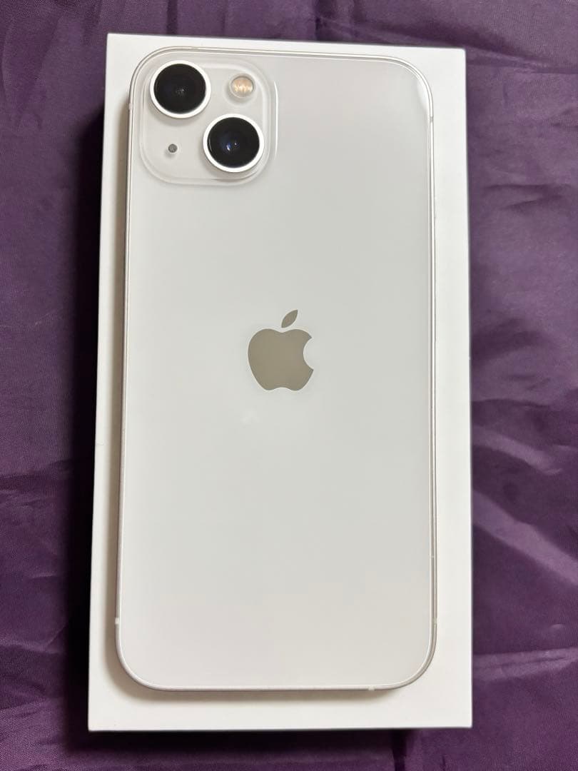 iPhone 13 スターライト 128GB バッテリー85%