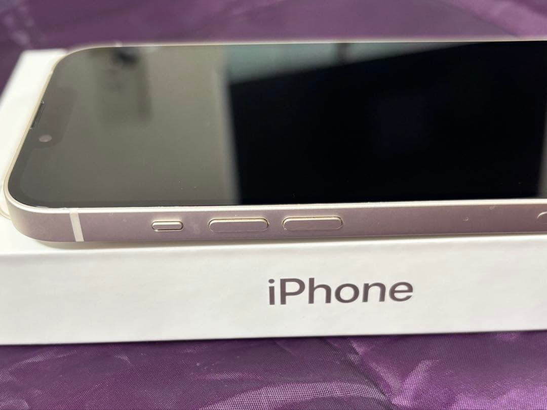 iPhone 13 スターライト 128GB バッテリー85%