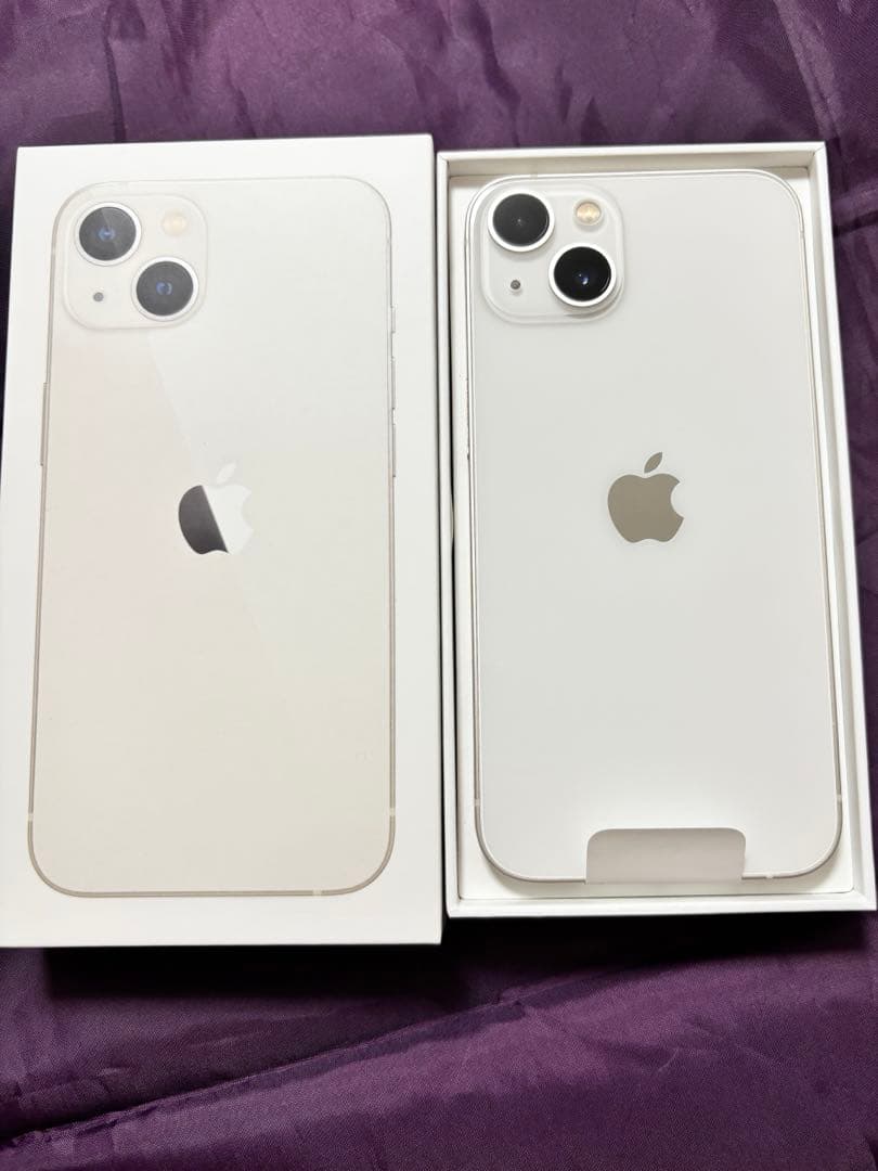 iPhone 13 スターライト 128GB バッテリー85%